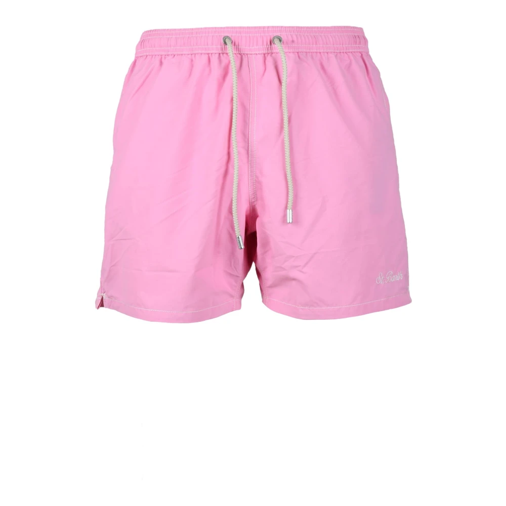 MC2 Saint Barth Polyester Boxershorts voor Mannen Pink Heren