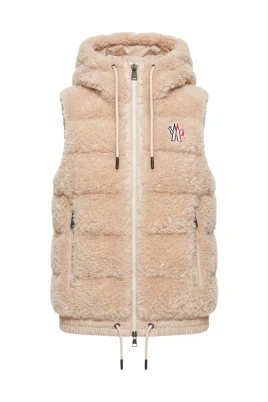 Teddyfodrad Gilet med huva