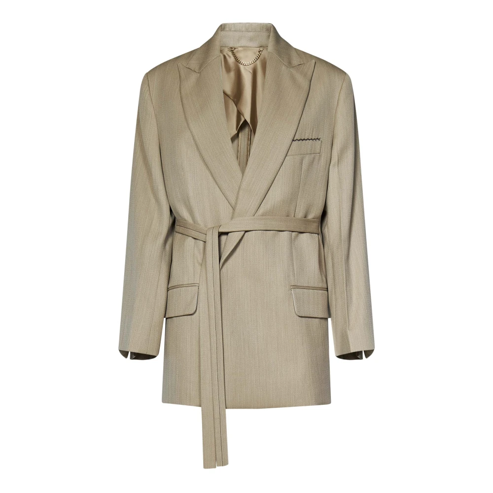 Victoria Beckham Beige Jurk Pak Item Foto Beige Dames
