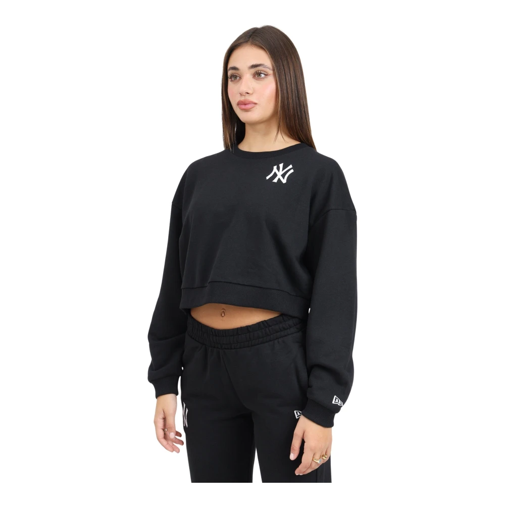 New era Zwarte Sweater MLB League Essential Black Dames