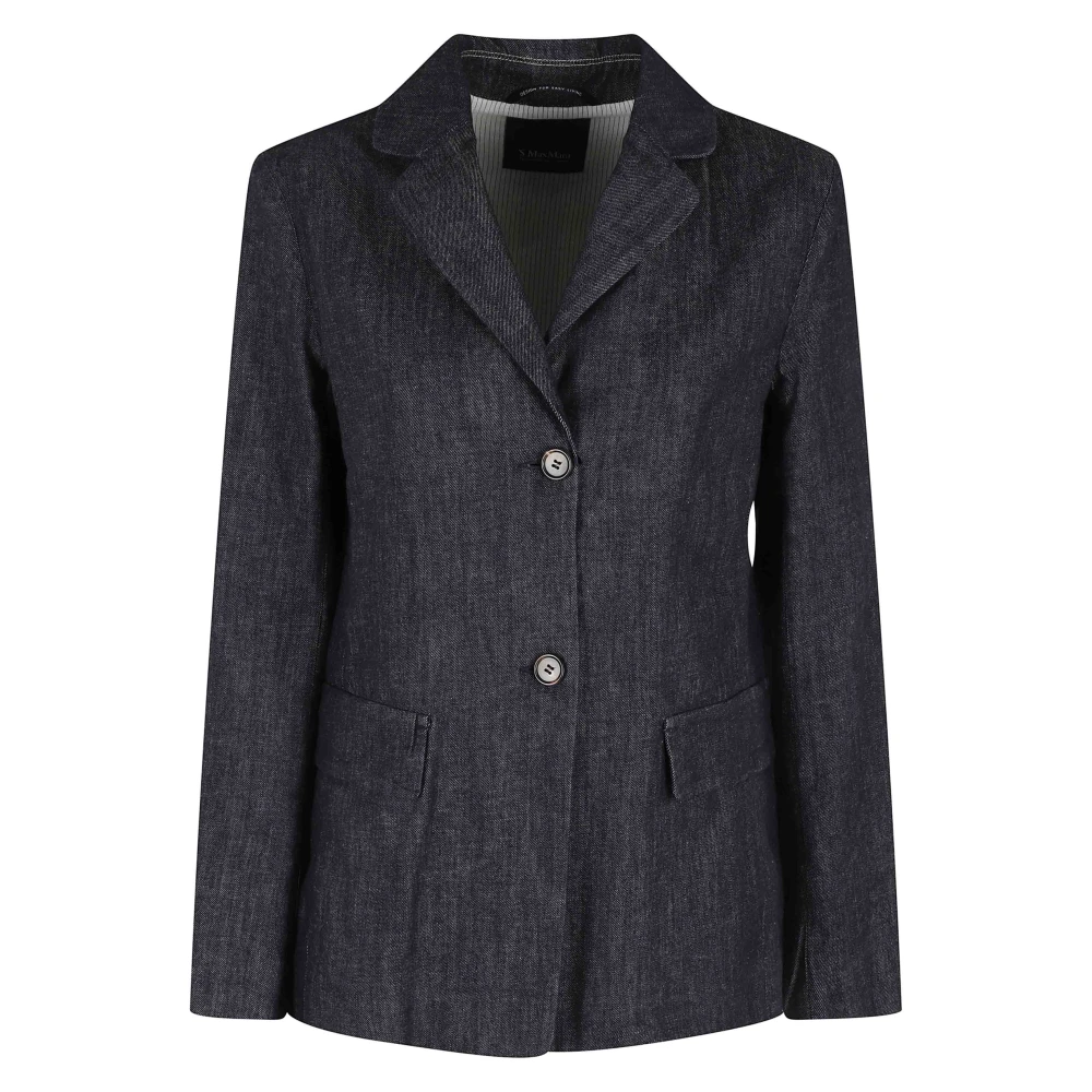 Max Mara Women's Blue Leone Blazer - Blazers - Xs - Jackets