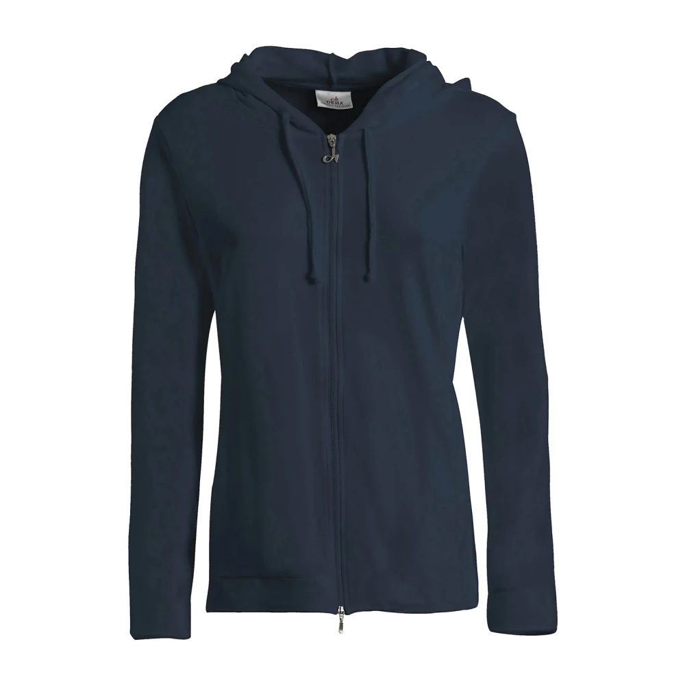Deha Hoodie met rits Blue Dames