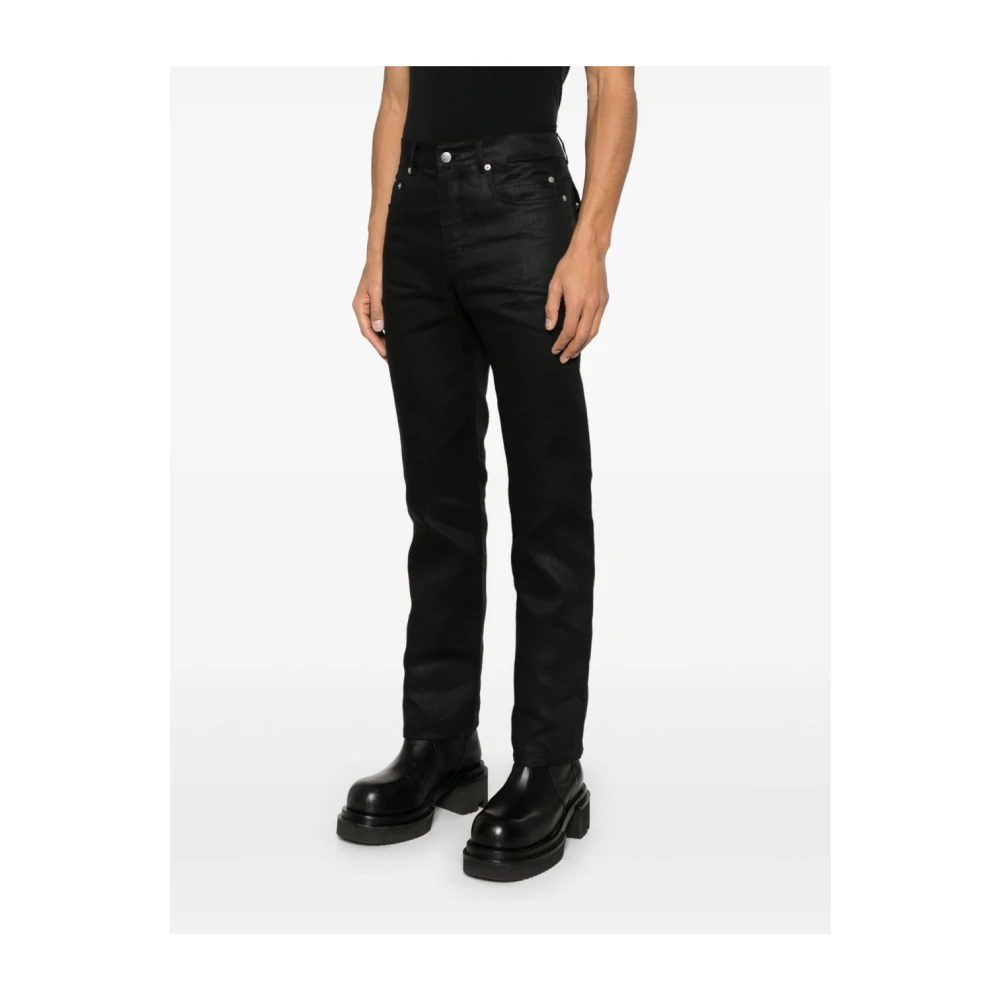 Rick Owens Zwarte Jeans met Klassieke Stijl Black Heren