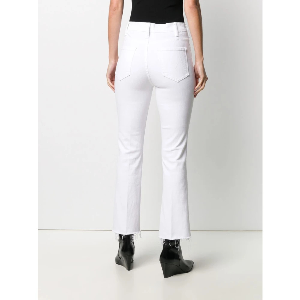 Mother Witte Dames Jeans White Dames