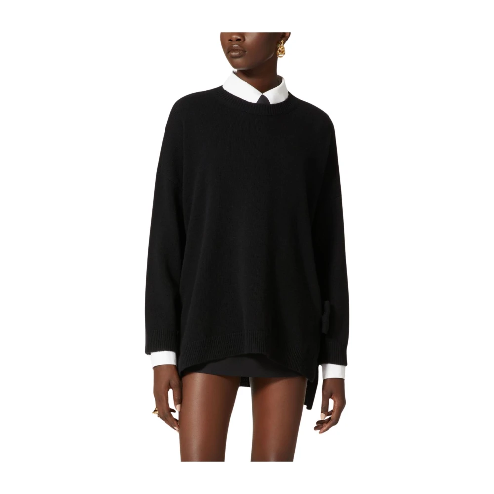 Valentino Garavani Zwarte Aw23 Sweatshirts voor Vrouwen Black Dames