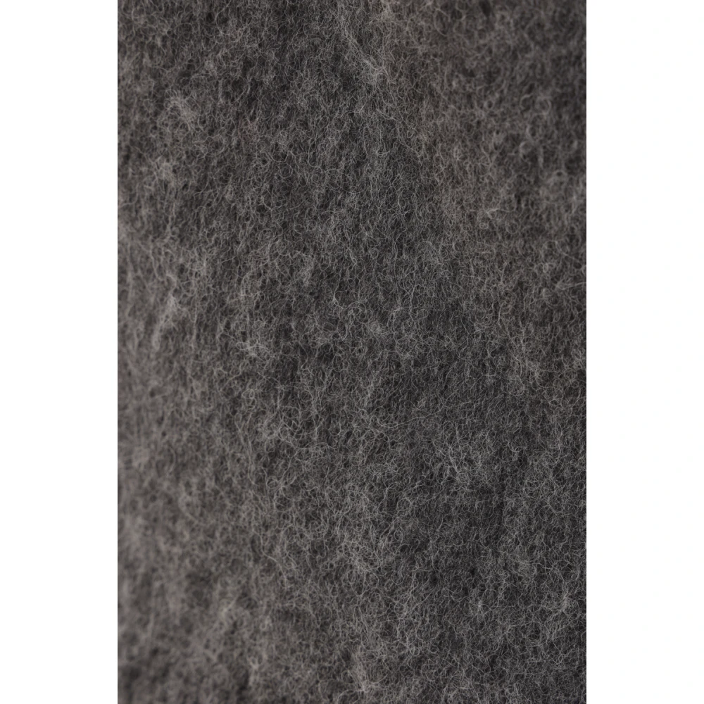 Aspesi Grijze Shetlandwol vest trui Gray Heren