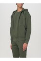 sweat-a-capuche-en-coton-vert-zipup