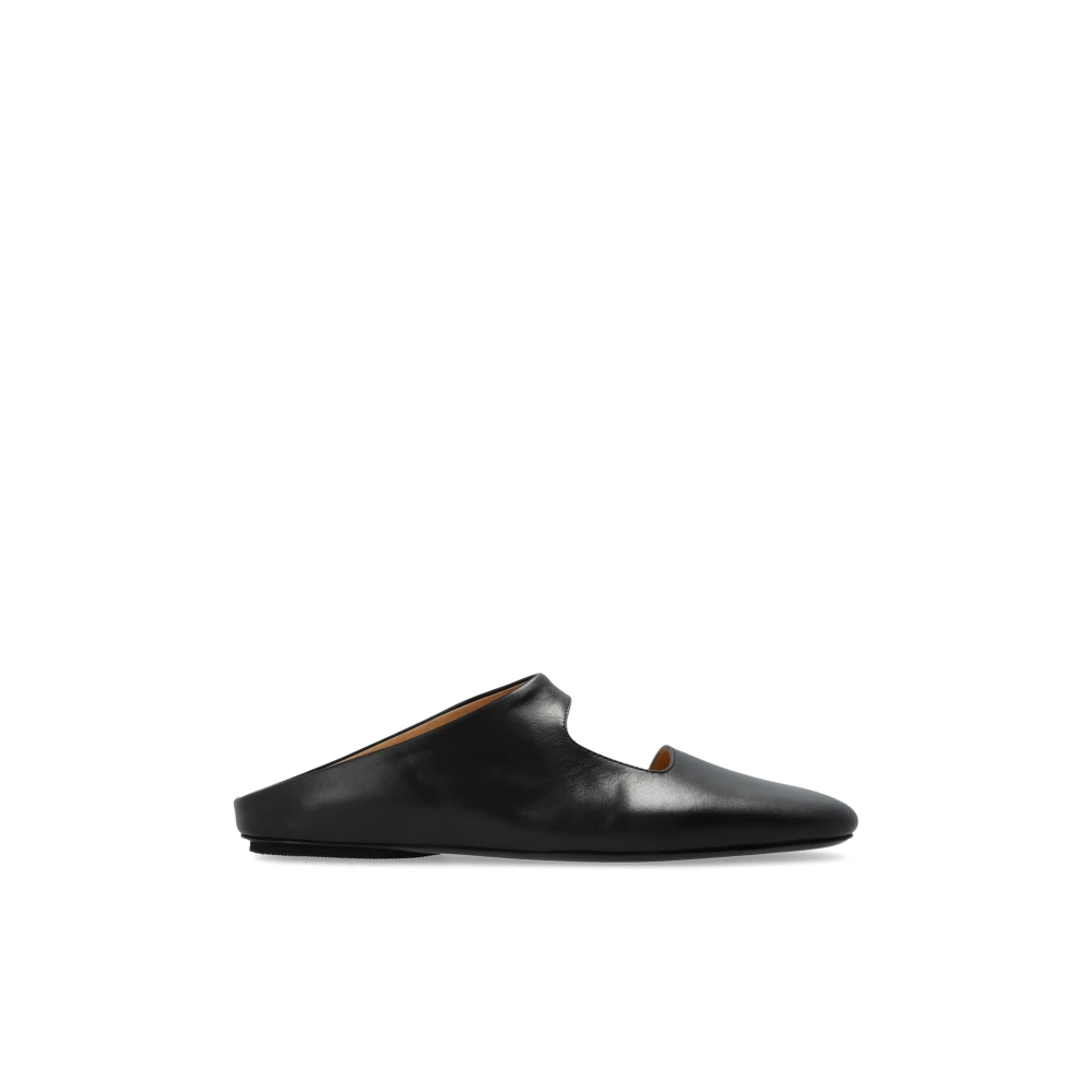 Marsell Vrouw Zwart Schoenen Dames, 39 1/2 Eu, Leer, Distesa Sabot
