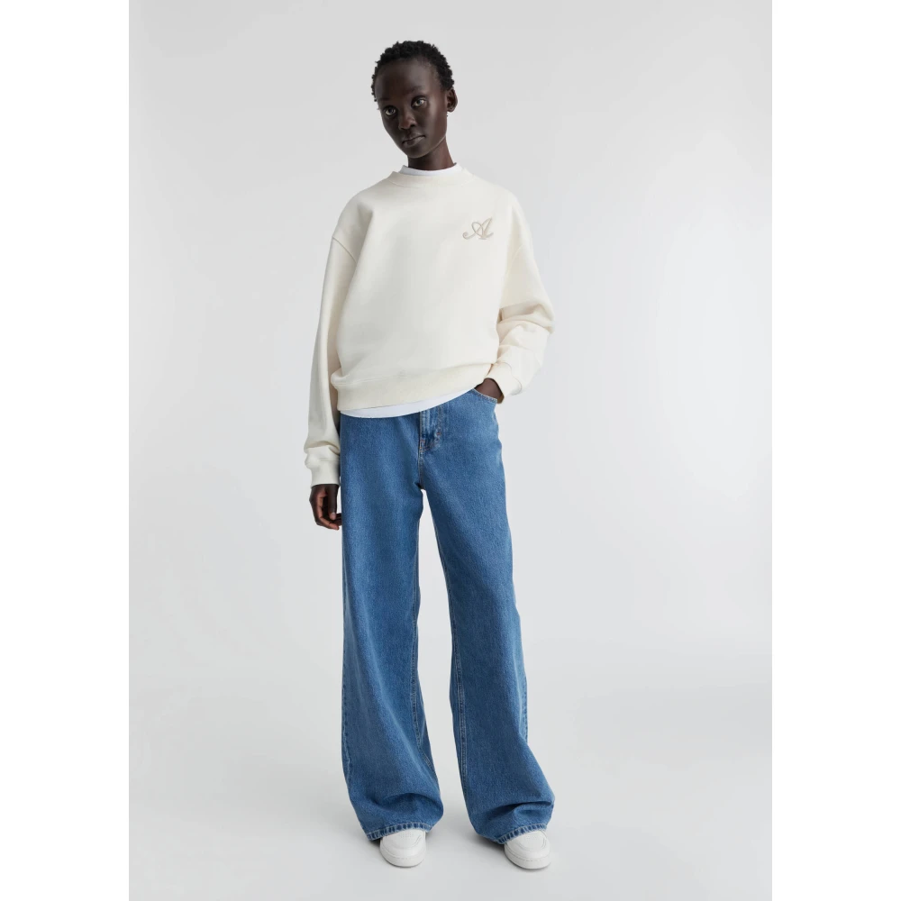 Axel Arigato Strand Sweatshirt White Dames