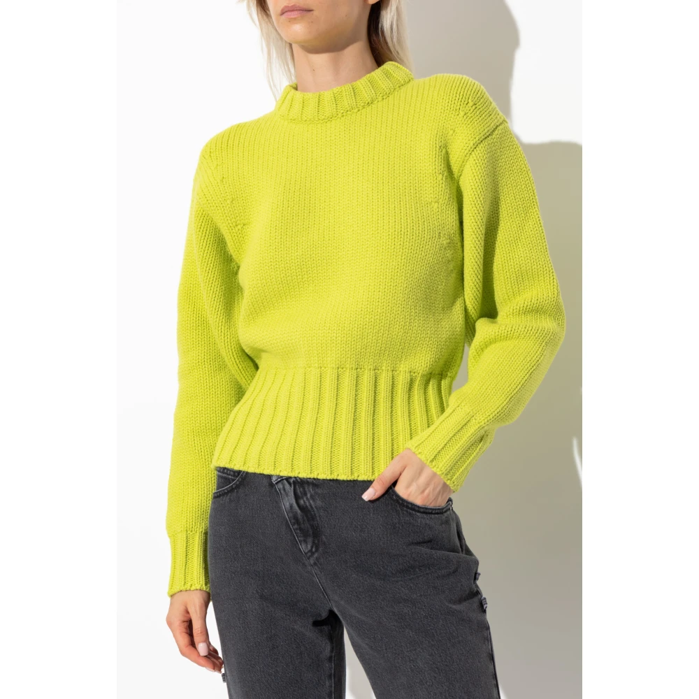 alexander mcqueen Wollen trui Green Dames