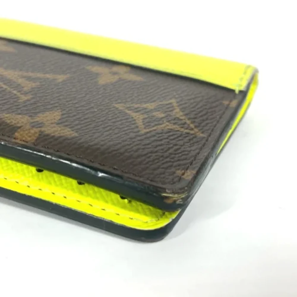 Louis Vuitton Vintage Pre-owned Fabric key-holders Brown Heren