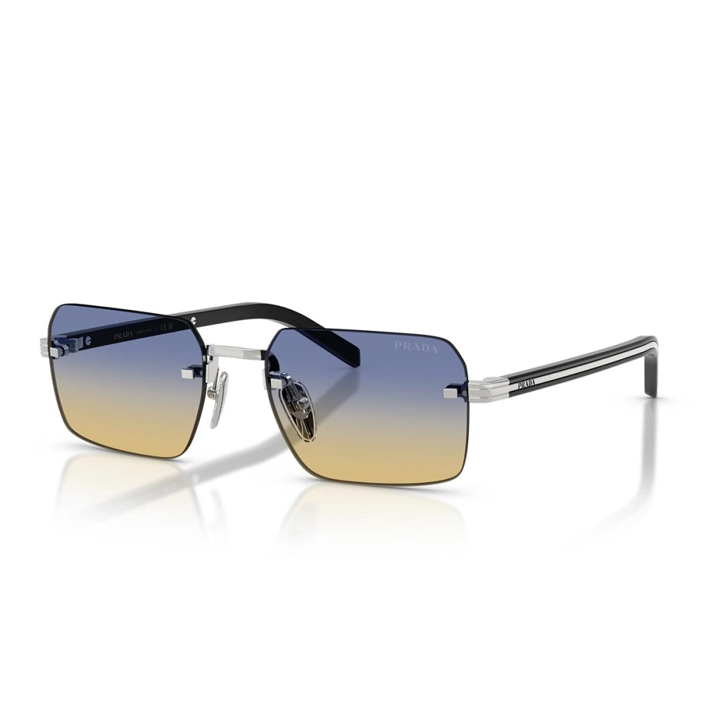 Prada , Sunglasses, Male, Gray, 55 Mm, D55s Sunglasses - Image 3