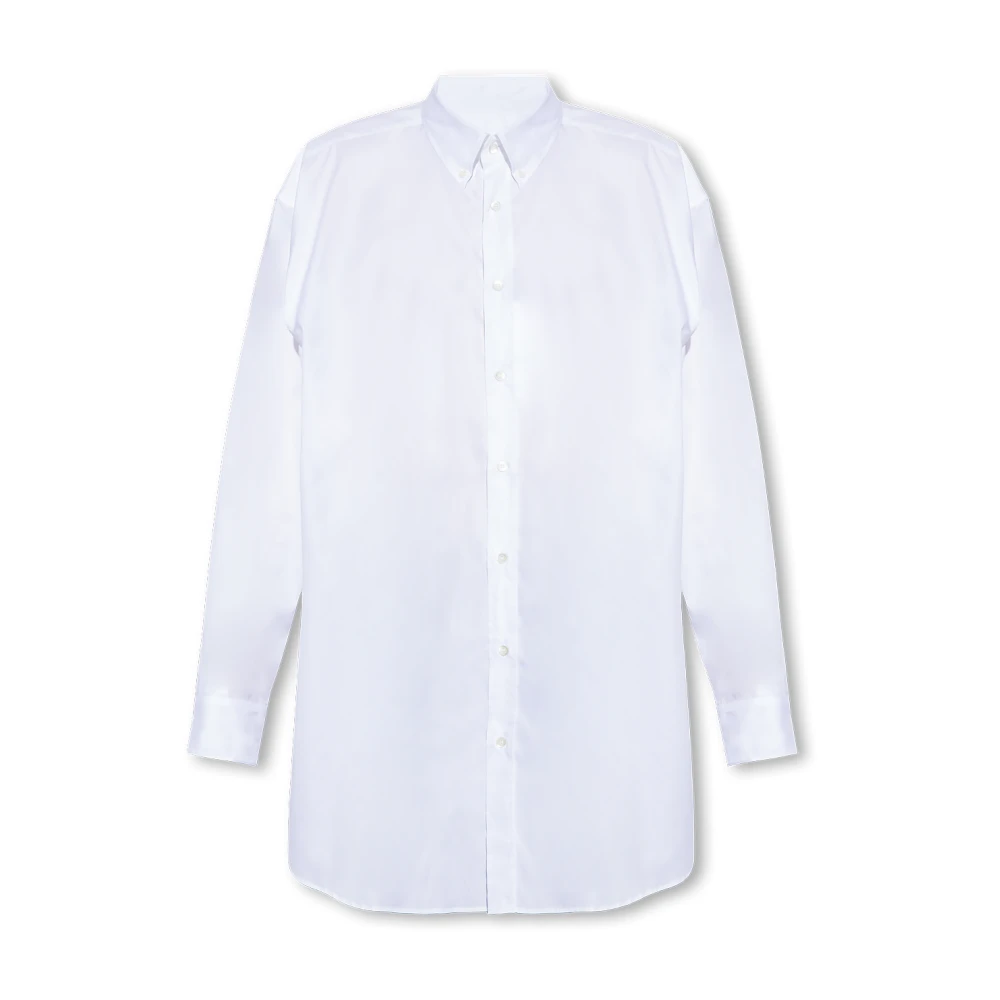 Maison Margiela Men's White Cotton Shirt - Formal Shirts - S - Shirts