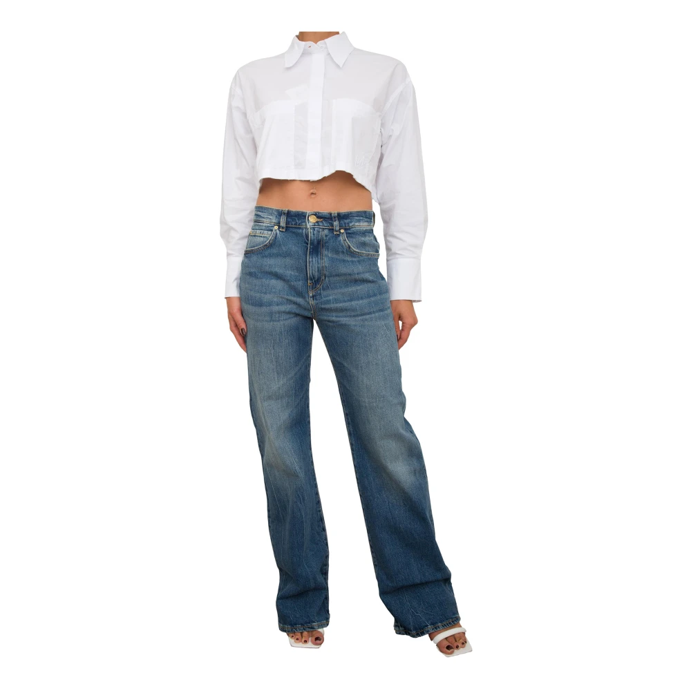 pinko Klassieke Denim Jeans voor dagelijks gebruik Blue Dames