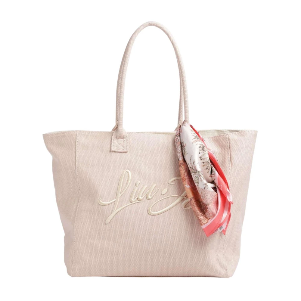 Liu Jo Vrouw Beige Tassen Dames, One Size, Polyester, Shopper Better