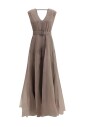 robe-longue-en-soie-avec-plisse