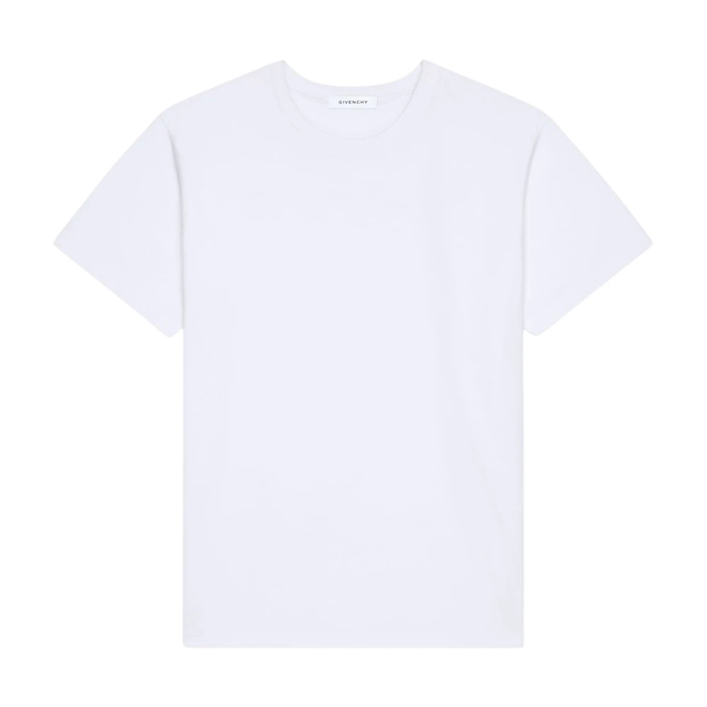 Givenchy Men's White Printed T-Shirts And Polos Extra Large