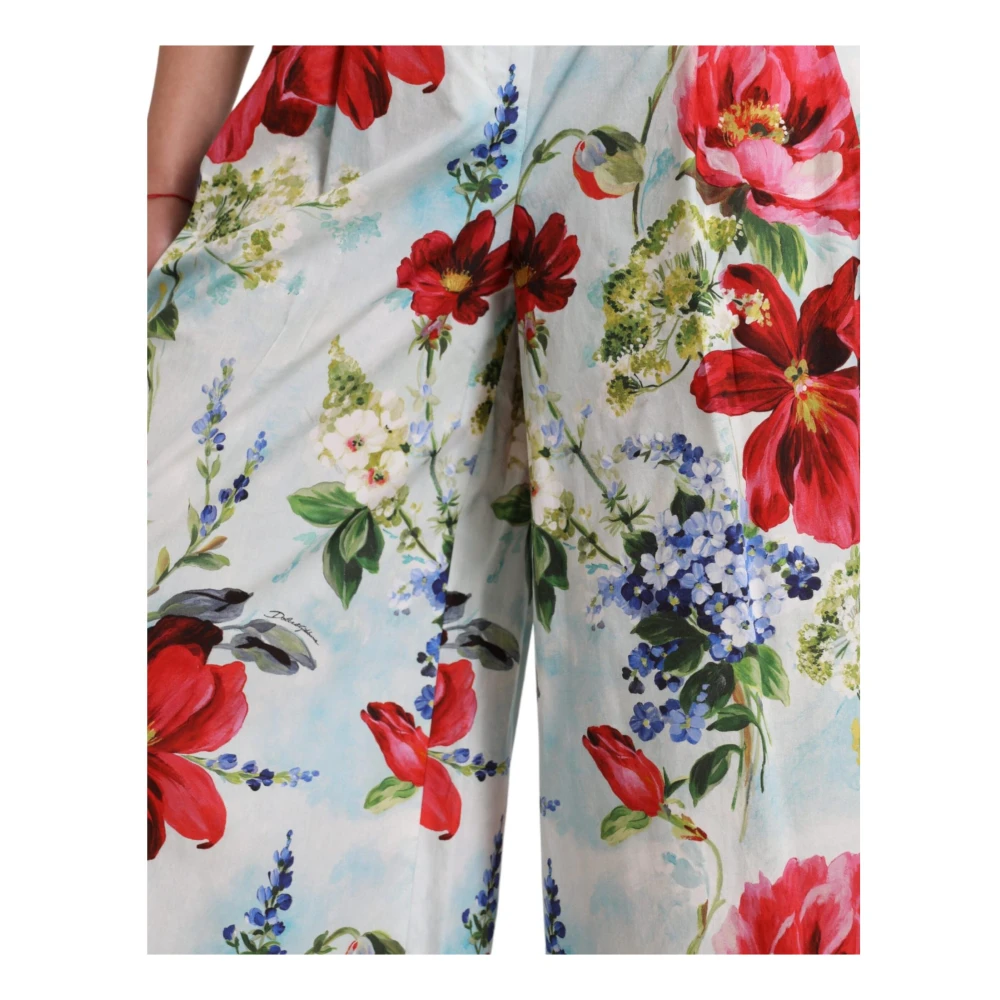 Dolce & Gabbana Bloemenprint Wijde Culottes Multicolor Dames