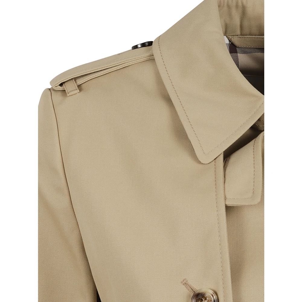 Burberry Beige Stijlvolle Jassen Beige Dames