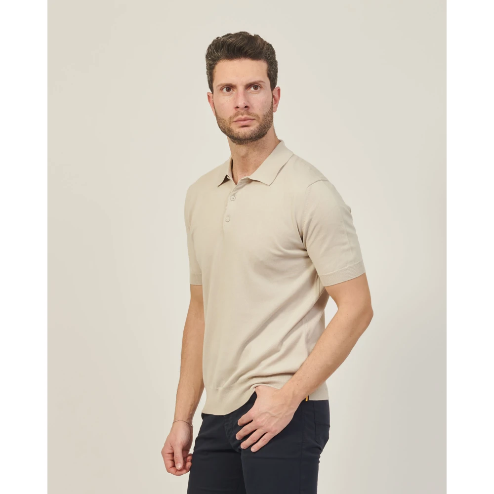 K-way Beige Pleyne Polo Shirt Beige Heren