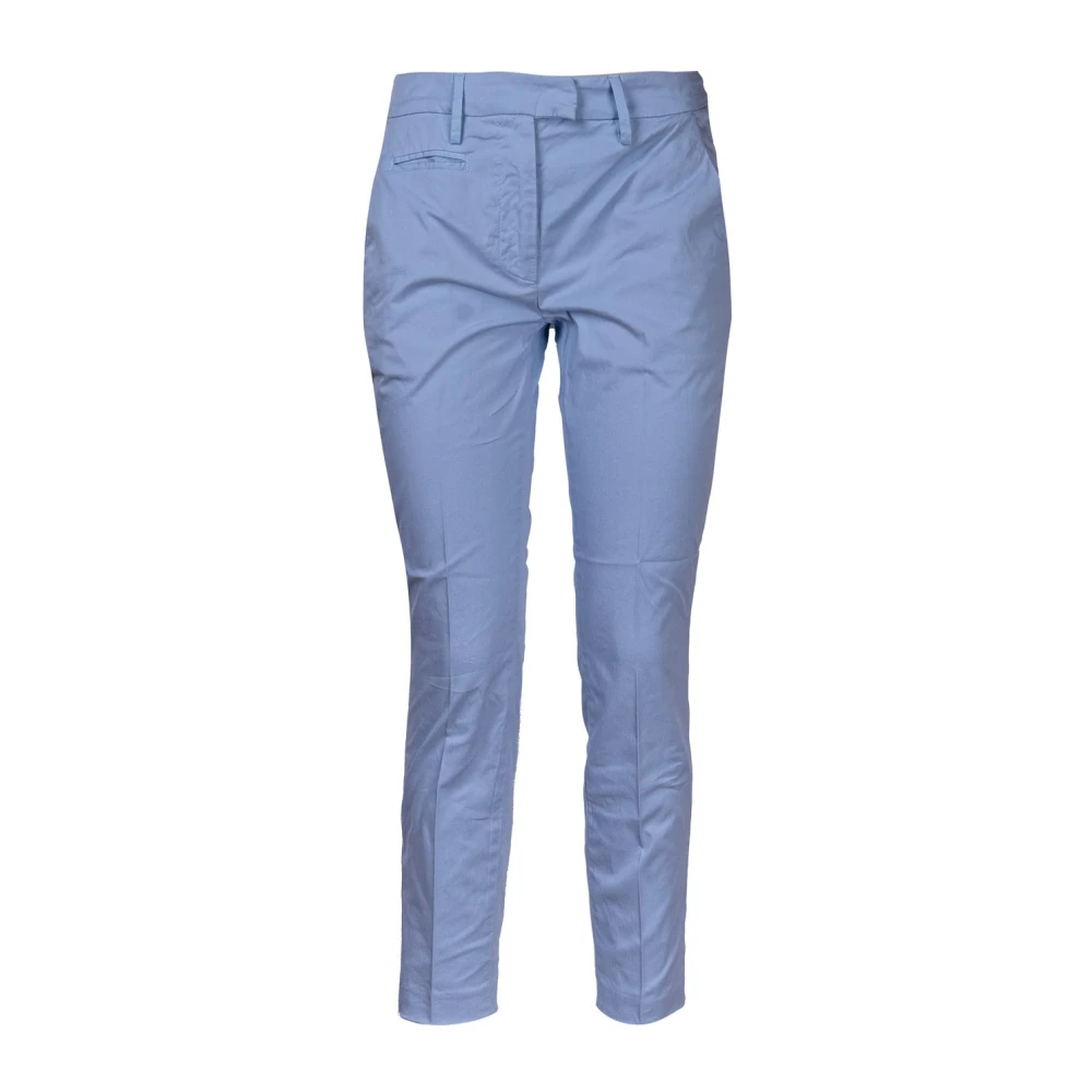 Dondup Slim-fit Trousers Blue Dames