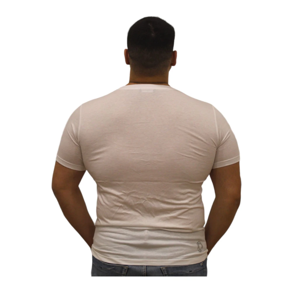 Costume National Korte Mouw T-shirt White Heren