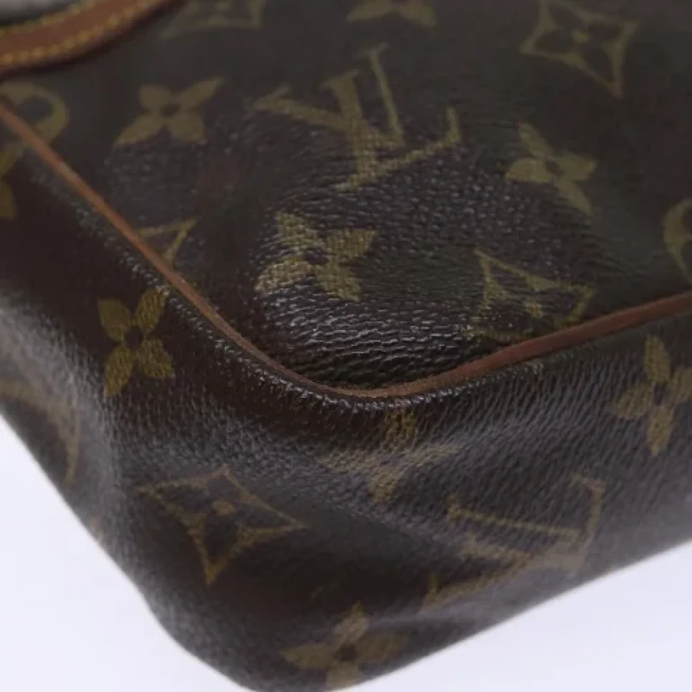 Louis Vuitton Vintage Pre-owned Canvas clutches Brown Dames