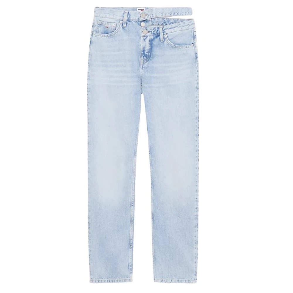 Tommy Hilfiger Women's Blue Straight Jeans,, Classic Denim Jeans W28