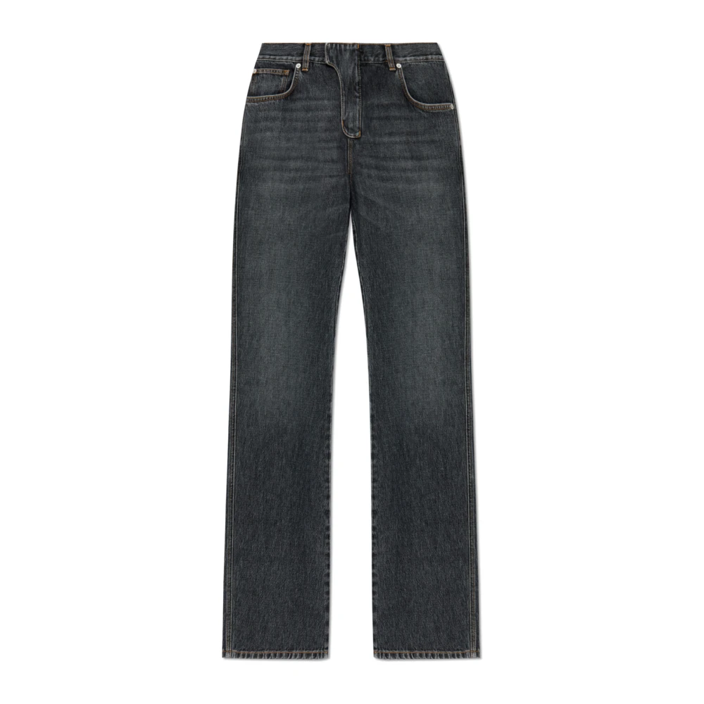 Balmain Homme Gris Jeans, Taille: W34 Straight-Leg Jeans