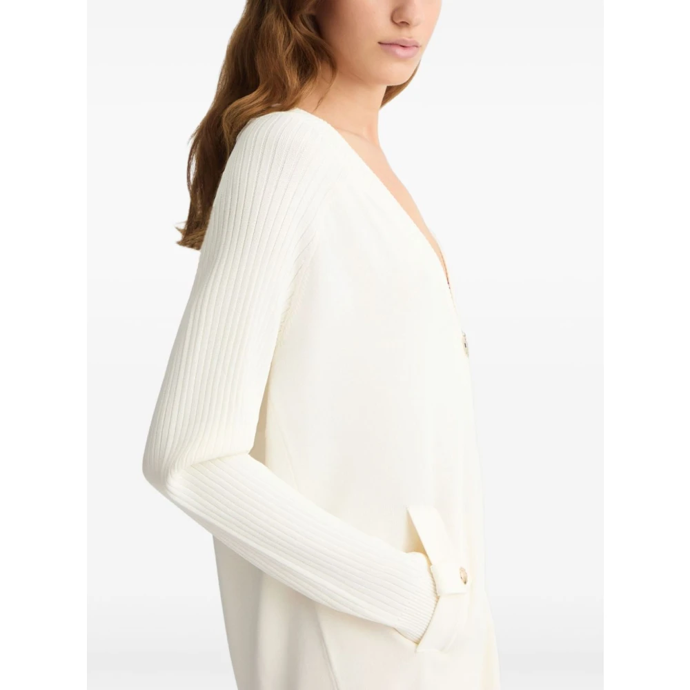 Liu Jo Stijlvolle Sweaters Collectie White Dames
