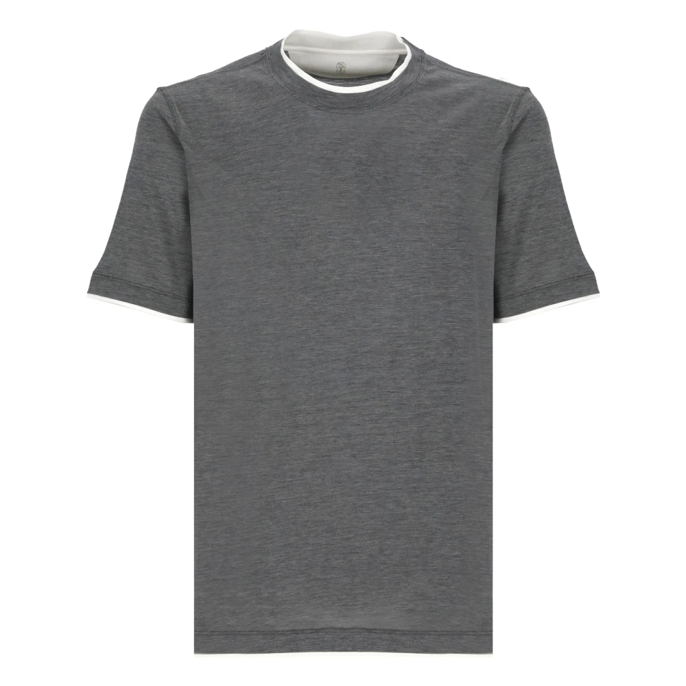 Tops > T-Shirts - - Brunello Cucinelli - Modalova