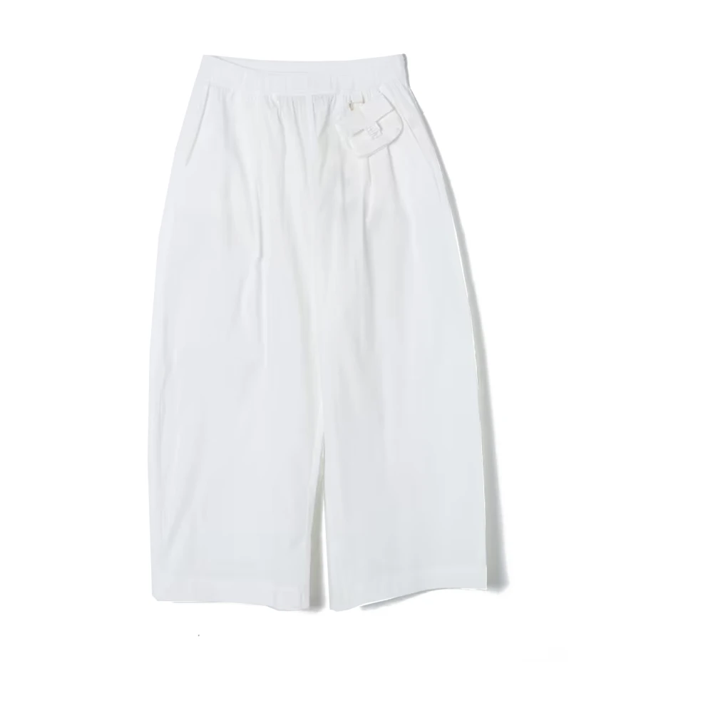 Fendi Girls White Trousers, 13 Y, Junior Nylon Trousers