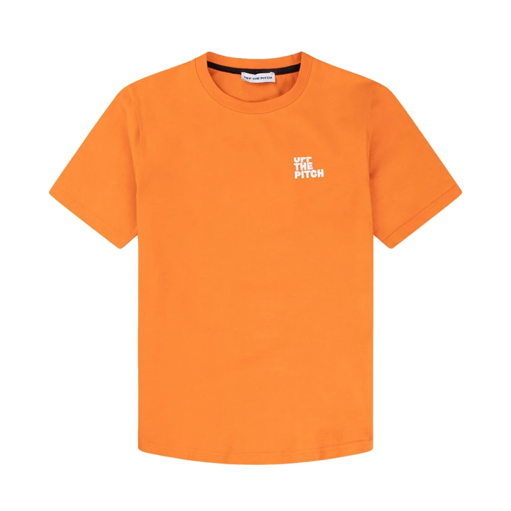 Off The Pitch Oranje Slim Fit T-Shirt Heren Orange Heren