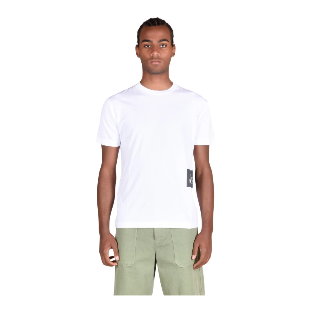 Stone Island Katoenen T-Shirts White Heren