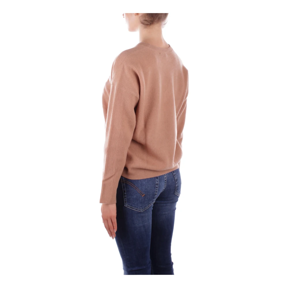 Liu Jo Logo Sweaters Collection 1 Side Brown Dames