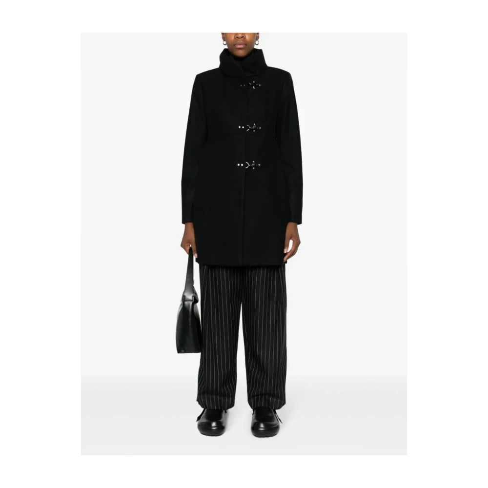 Fay Zwarte Winterjassen Black Dames