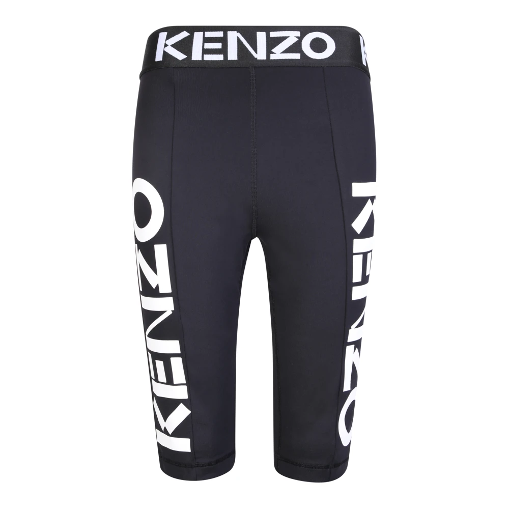 Kenzo Blå knälånga shorts för kvinnor Blue, Dam