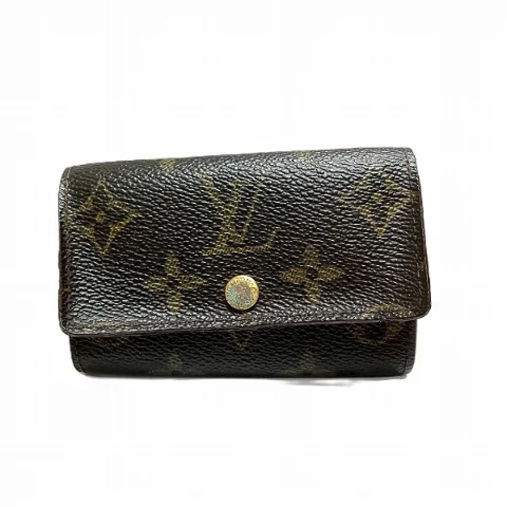 Louis Vuitton Vintage Pre-owned Canvas key-holders Brown Dames