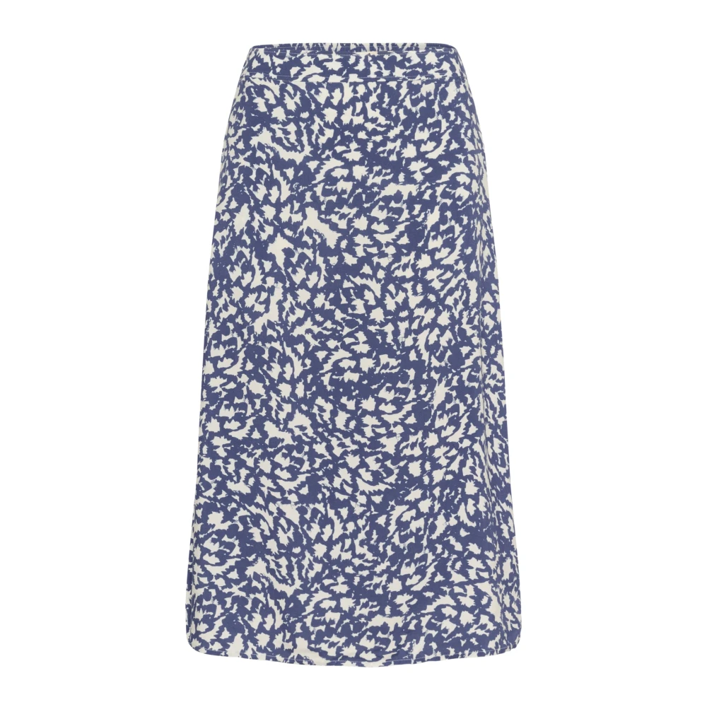 Part Two Women's Multicolor Graphic Print Skirt Oceana Style - Midi Skirts - 2XL - Skirts