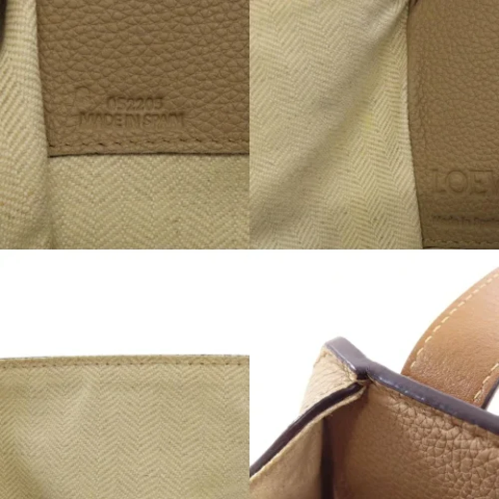Loewe Pre-owned Fabric totes Beige Dames