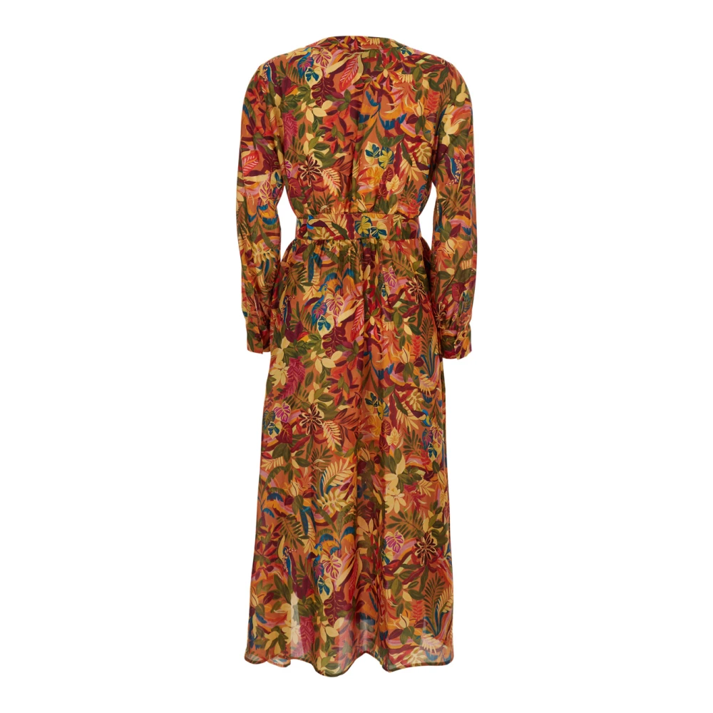 Momoni California MultiColour Jurk Multicolor Dames