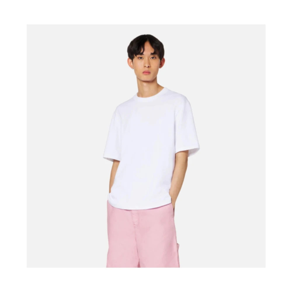 Ami Paris Hart Logo T-Shirt White Heren