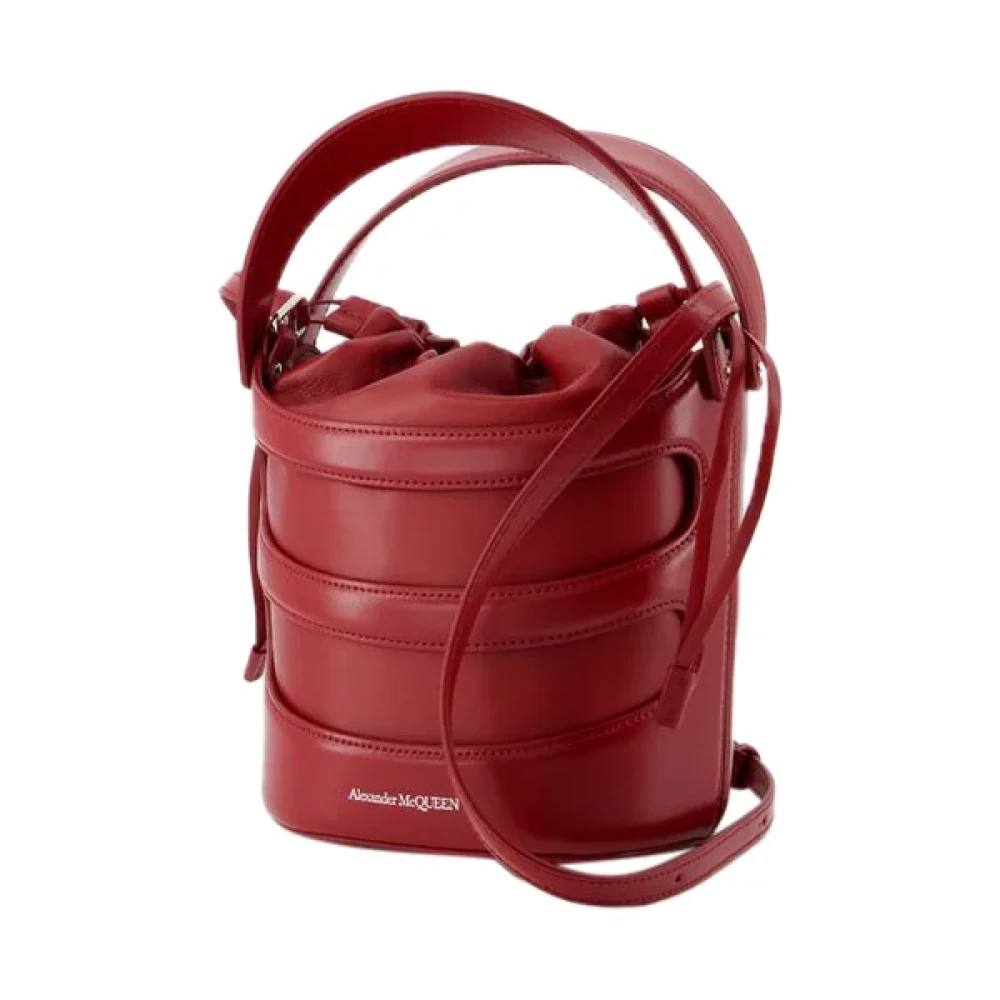 alexander mcqueen Leather handbags Red Dames