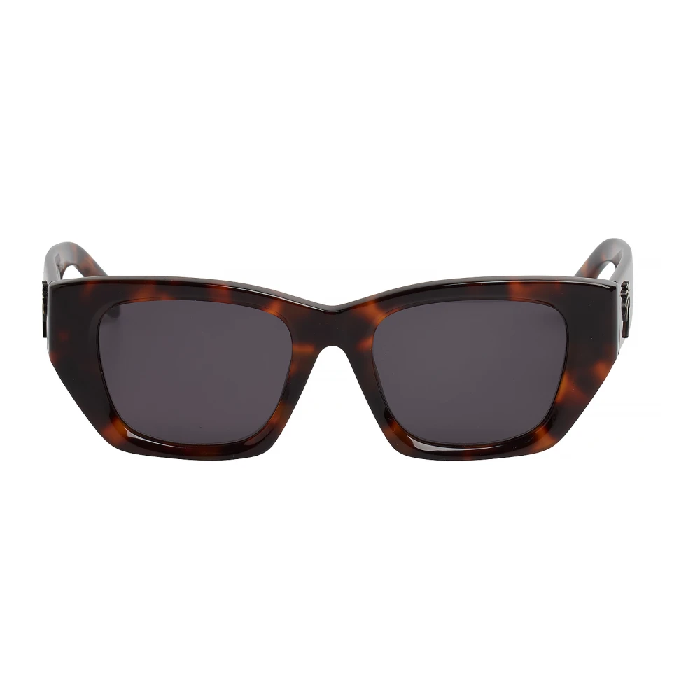 Palm Angels Women's Brown Square Cat Eye Sunglasses - Sunglasses - One Size - Accessories