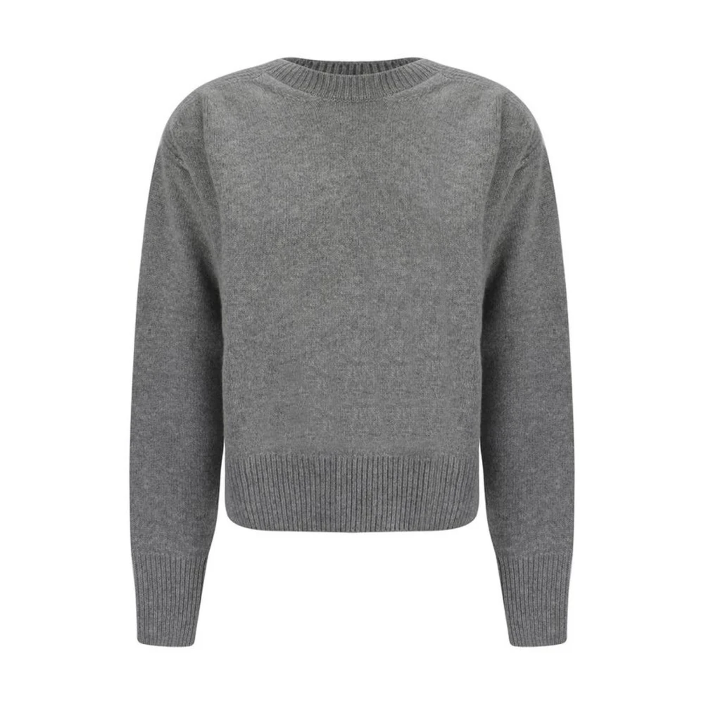 Sa Su Phi Cashmere Sweater met Cut-Out Achterdetail Gray Dames
