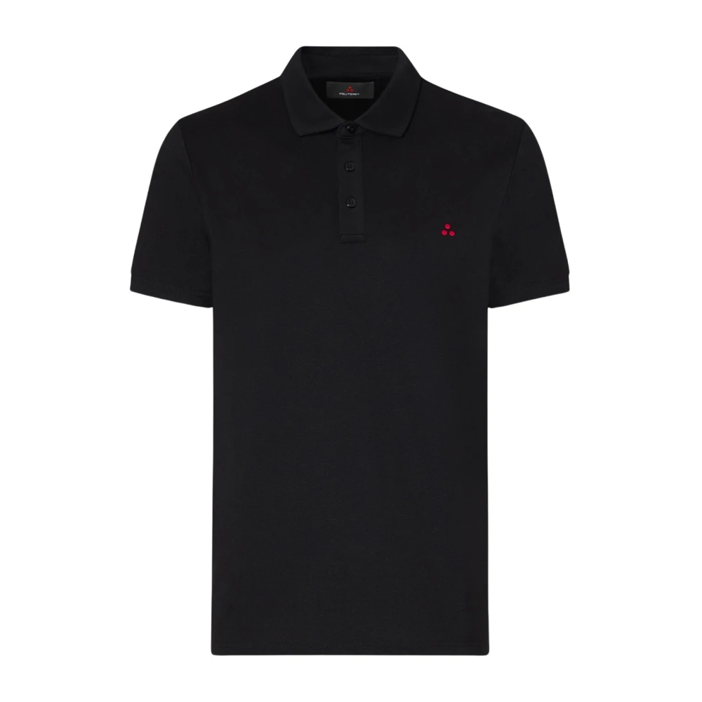 Peuterey Blue Polo Shirts, Male, L, Mezzola 02 Polo