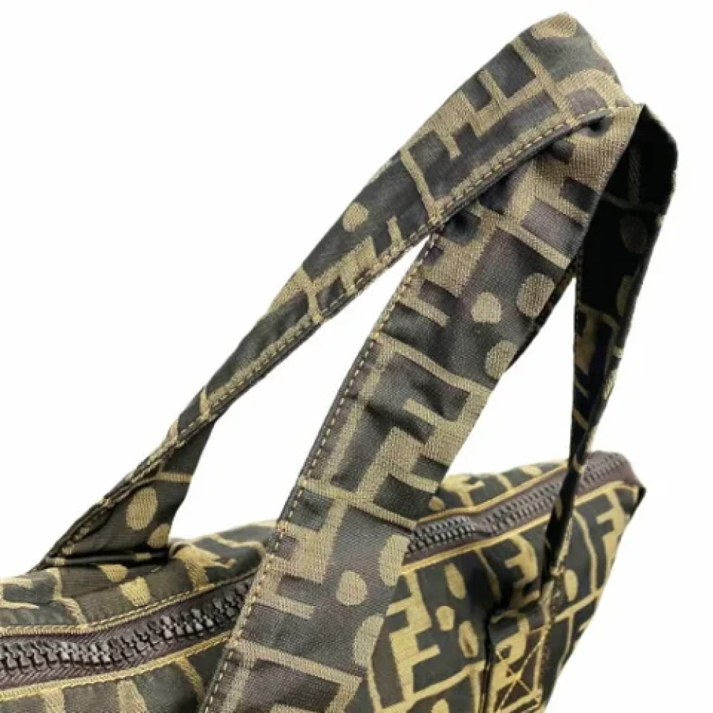 Fendi Vintage Pre-owned Fabric fendi-bags Brown Dames