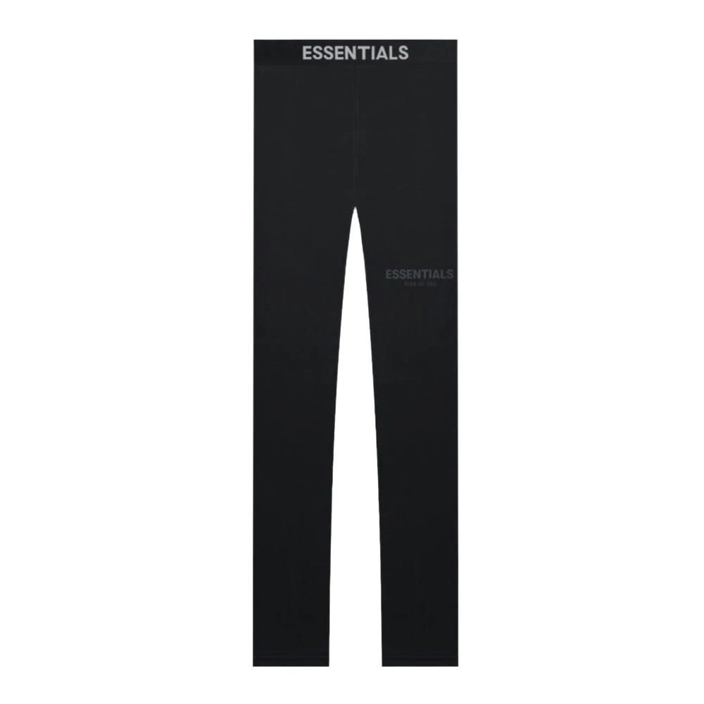 Fear Of God Zwarte Athletische Leggings Essentials Beperkte Oplage Black Heren