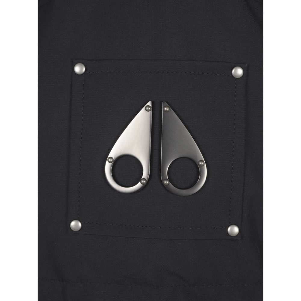 Moose Knuckles Stijlvolle Cloud 3Q Neoshear Jassen Black Heren