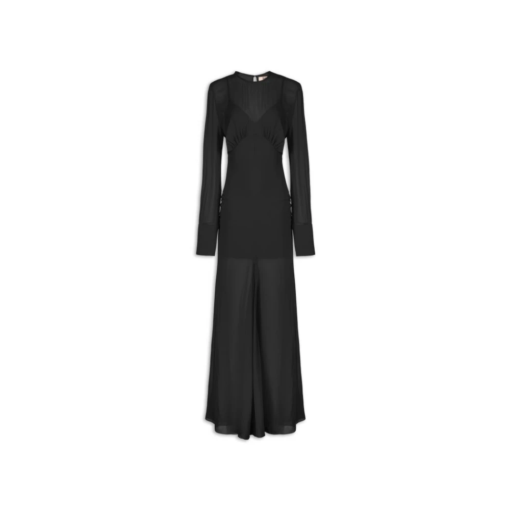 Aniye By Lange Jurk Black Dames